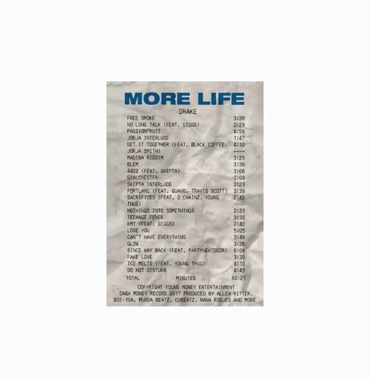 More Life Poster
